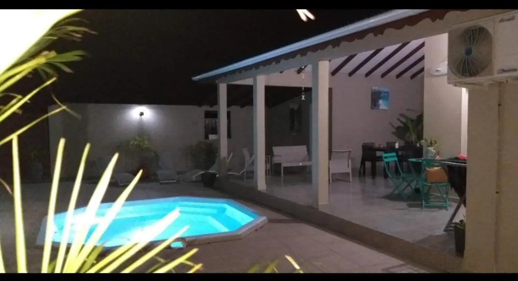 فيلة فيلا Palm Paradise سانت فرانسوا