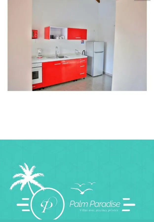 فيلا Palm Paradise سانت فرانسوا فيلة